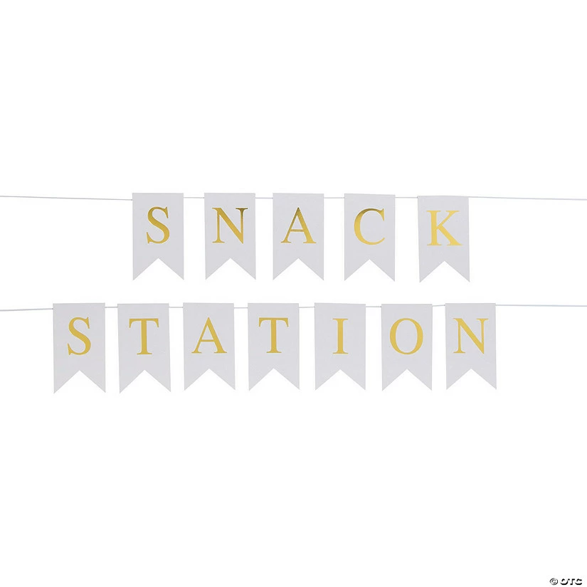Outlet ๐ Snack Station Pennant Banners - 2 Pc. ๐ 2 Outlet ๐ Snack Station Pennant Banners - 2 Pc. ๐ - Image 2