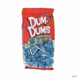 Graduation Candy Sales Shop -Graduation Candy Sales Shop blue dum dums sup sup solid color lollipops 75 pc 13798430 a01