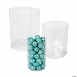 Top 10 🧨 Clear Octagon 🍬 Candy Containers - 6 Pc. 🌟