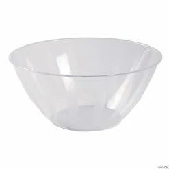 Deals 😉 Clear Serving Bowl - 5 qt. 🎁