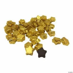 Budget 🥰 Foil-Wrapped Chocolate Stars - 57 Pc. 🛒