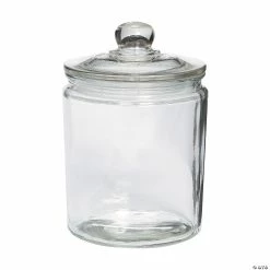Outlet 😍 Half-Gallon Cylinder Jar with Lid 🤩