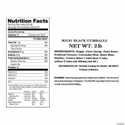 Promo ⭐ Large Gumballs - 97 Pc. 💯 -Graduation Candy Sales Shop large black gumballs 97 pc k2181 a05