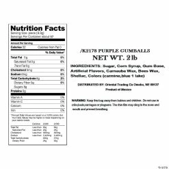 Budget 🎉 Large Gumballs - 97 Pc. 🧨 -Graduation Candy Sales Shop large purple gumballs 97 pc k2178 a05