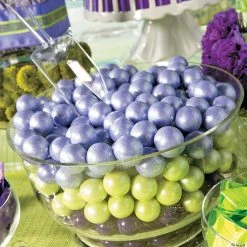Outlet 🥰 Large Gumballs - 97 Pc. 👏 -Graduation Candy Sales Shop large shimmer lavender gumballs 97 pc k2177 a02