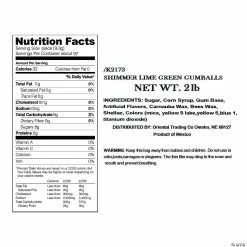 Outlet 🤩 Large Gumballs - 97 Pc. 🤩 -Graduation Candy Sales Shop large shimmer lime green gumballs 97 pc k2173 a05