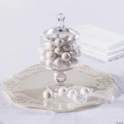 Brand new 🌟 Large Gumballs - 97 Pc. 🤩 -Graduation Candy Sales Shop large shimmer white gumballs 97 pc k2180 a02