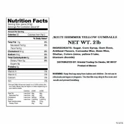 Buy 🥰 Large Gumballs - 97 Pc. ⌛ -Graduation Candy Sales Shop large shimmer yellow gumballs 97 pc k2172 a05