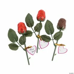 Best Sale ✨ Mini Red Foil-Wrapped Roses Chocolate 🍬 Candy - 12 Pc. 😍