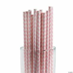 Hot Sale 🎁 Chevron Paper Straws - 24 Pc. 😉