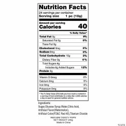 Outlet 🌟 Mini Twisty Lollipops - 24 Pc. ❤️ -Graduation Candy Sales Shop red mini twisty lollipops 24 pc 13640377 a05