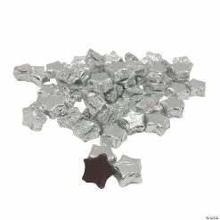 Deals ⭐ Foil-Wrapped Chocolate Stars - 57 Pc. 🧨